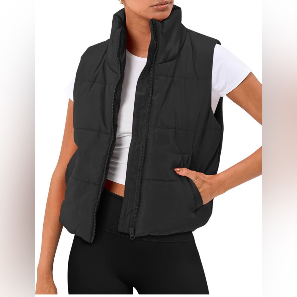 Trendy Queen Puffer Vest Women Sleeveless Winter Outerwear s and large